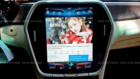 Màn hình DVD Android xe Vinfast Lux SA 2019 - nay | Màn Bravigo nguyên khối